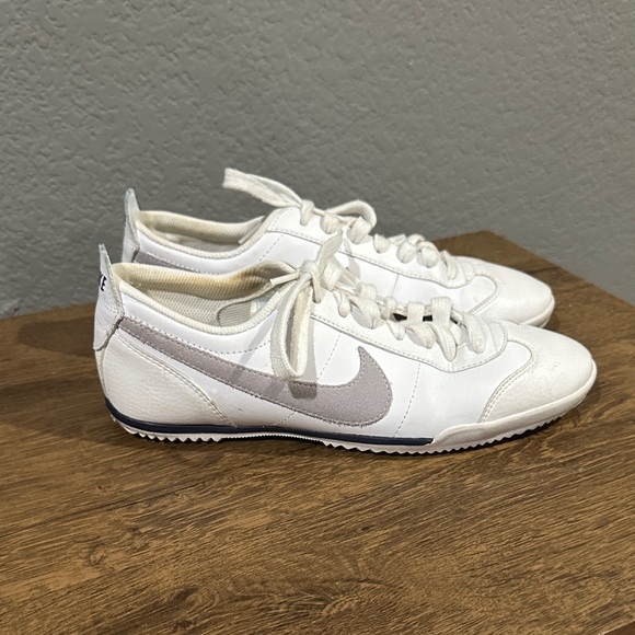 Nike Shoes - Nike white fivekay flat ballet sneakers women size 8